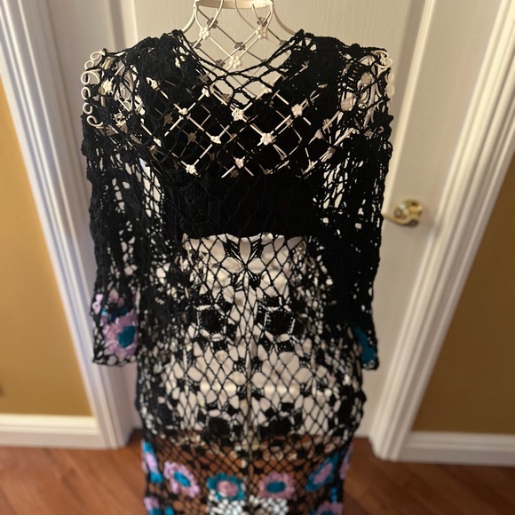 crocheted jacket from DEE DEE collection medium or large size - Picture 11 of 16